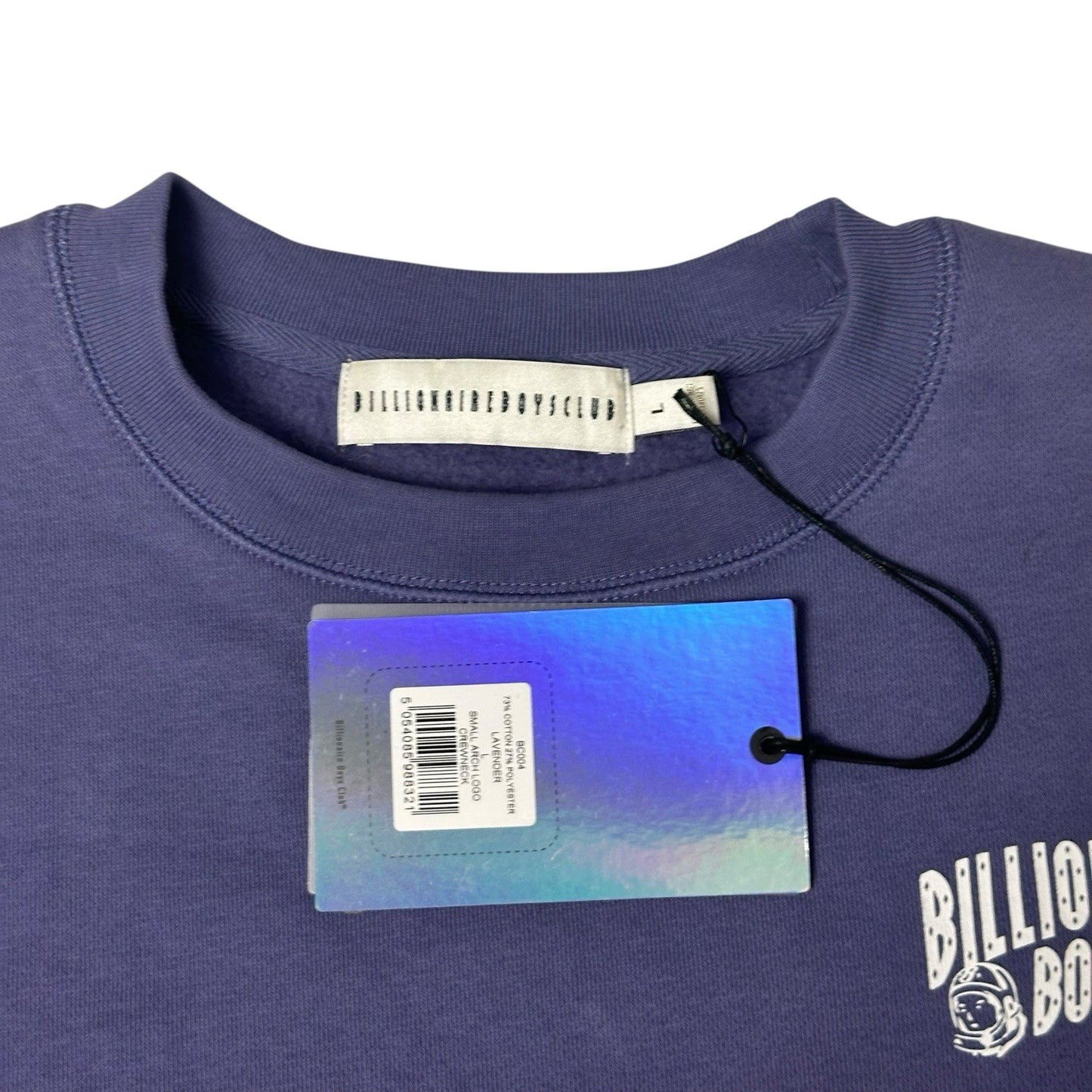 NWT Billionaire Boys Club Arch Logo Sweater Purple Lavender Men’s Large