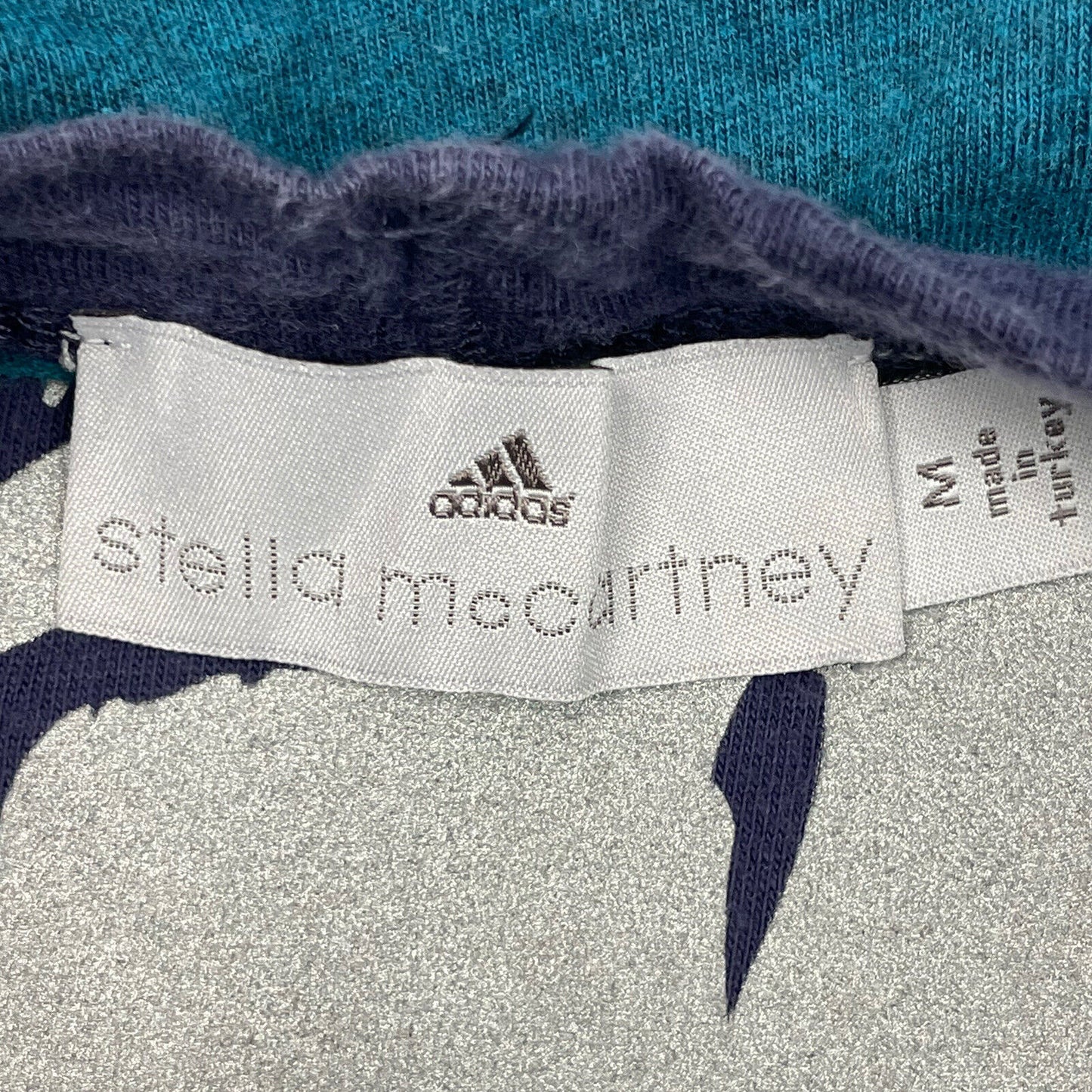 Stella McCartney Adidas T-Shirt Women’s Medium Green And Navy Blue 2016