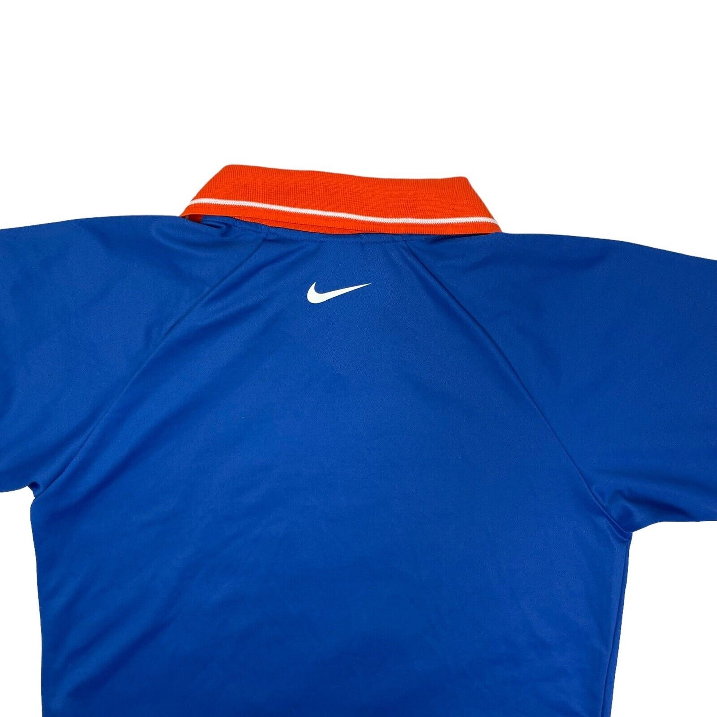 90’s Vintage Voetbaldagen Nike KNVB Jersey Mens Small Blue Netherlands Football