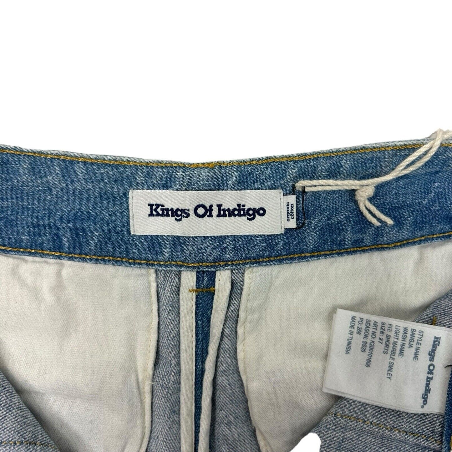 NWT Kings Of Indigo Denim Shorts SS20 Bangja 27w