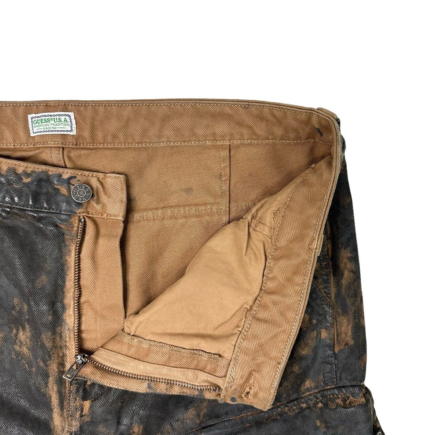 Guess USA Combat Pant Brown 32w 32l