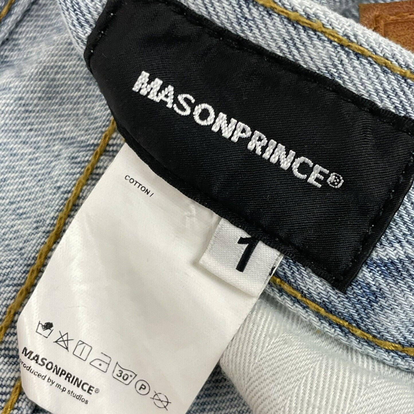 Mason Prince Denim Jeans Blue 26w 31l