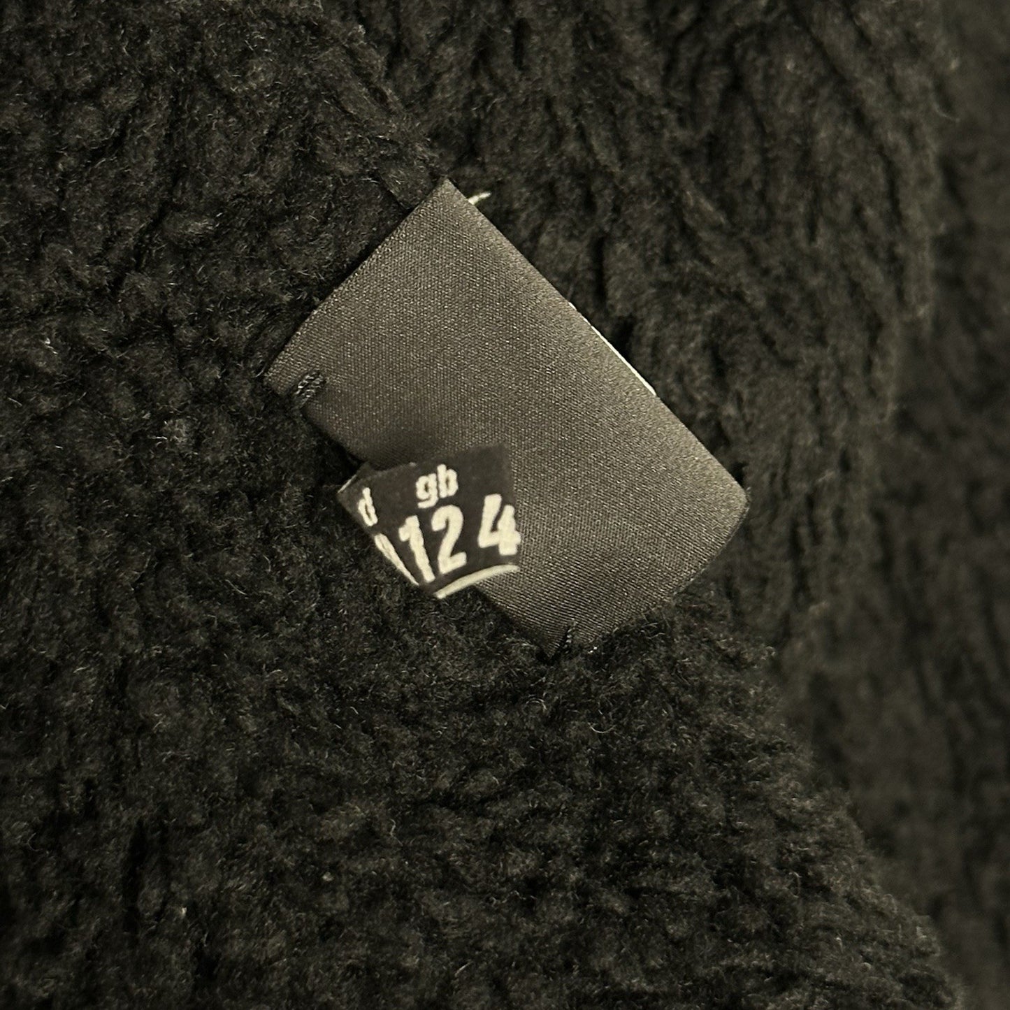 Love Moschino Denim Jacket Women’s UK12 US8 Sherpa Lining Made In Italy