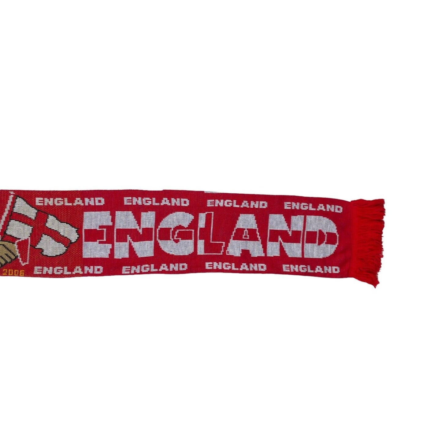 2006 World Cup Scarf Sweden vs England OSFA Football Memorabilia