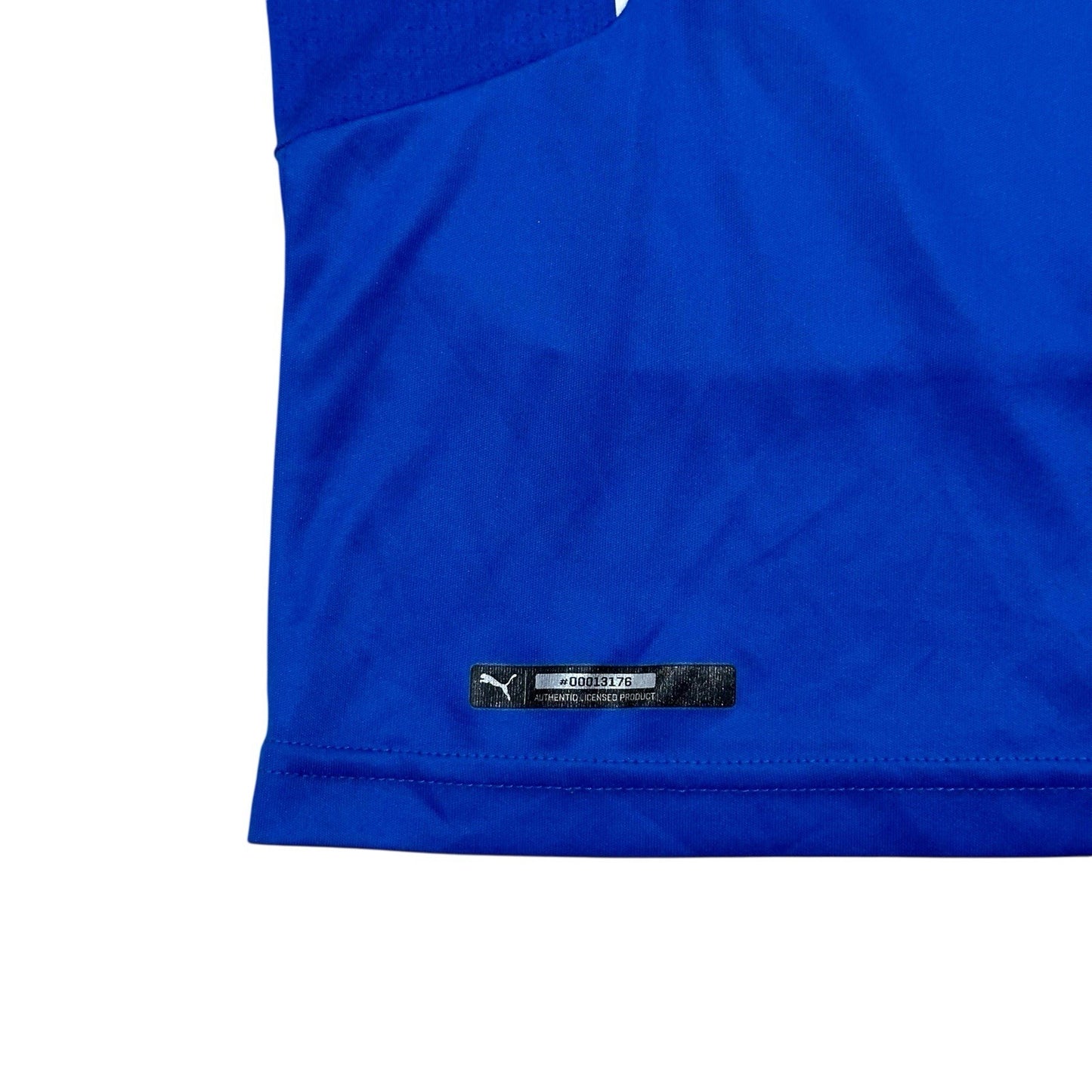 2014-2015 Italy Puma Football Shirt Men’s Small Blue With Patches