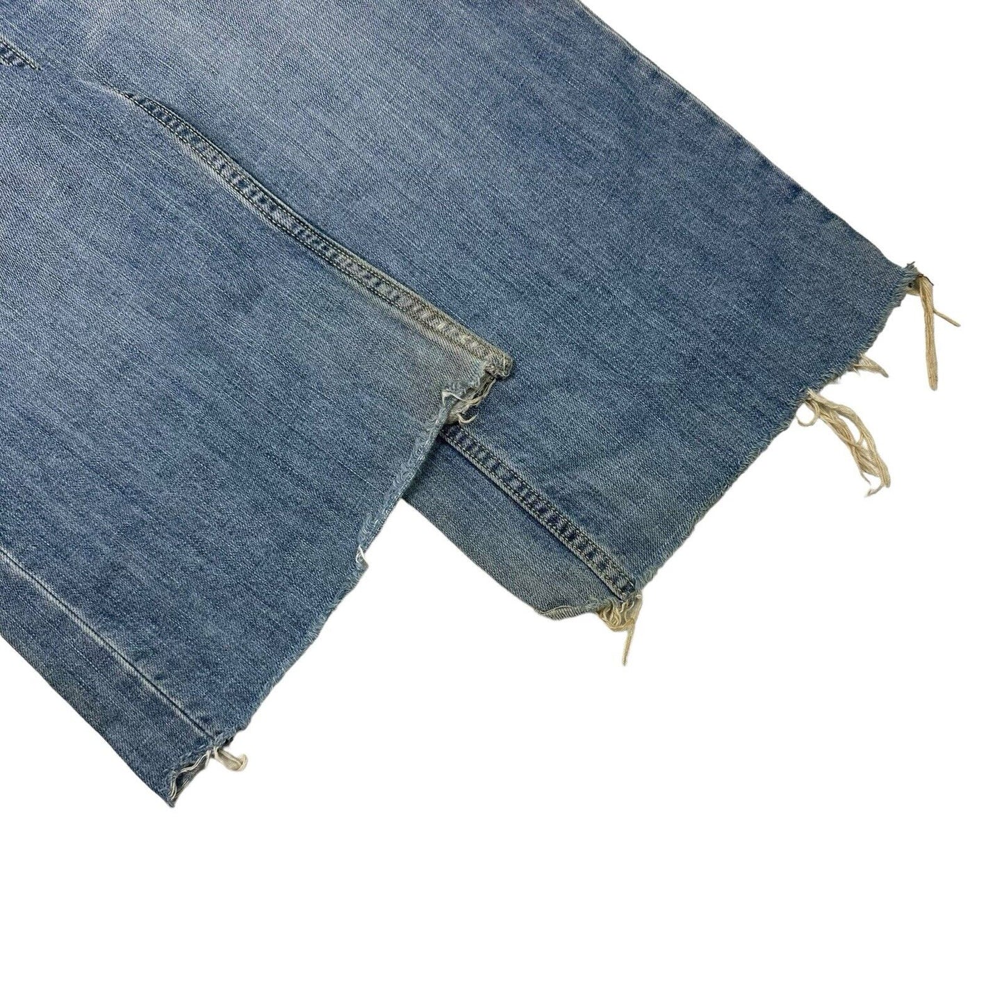 Vintage Voi Jeans Mens 34w 31l Blue Denim Distressed