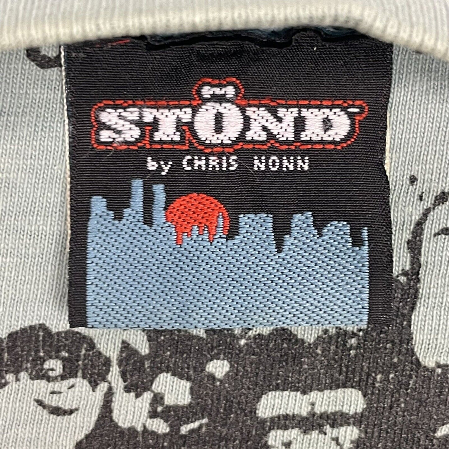 Vintage Stond T-Shirt by Chris Nonn Chimp Graphic Print Mens Medium