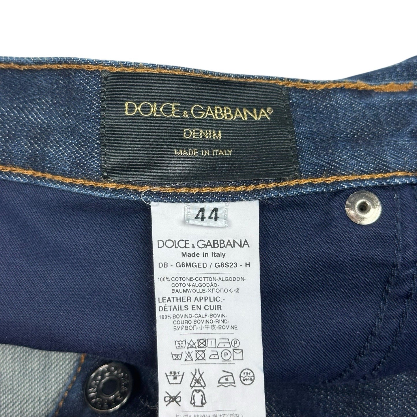 Dolce And Gabbana Denim Shorts IT44 Men’s Blue Jorts Made In Italy
