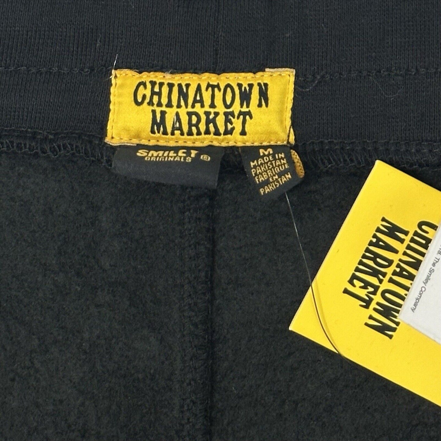 NWT Chinatown Market Smiley Inkjet Joggers Black Men’s Medium Graphic Print