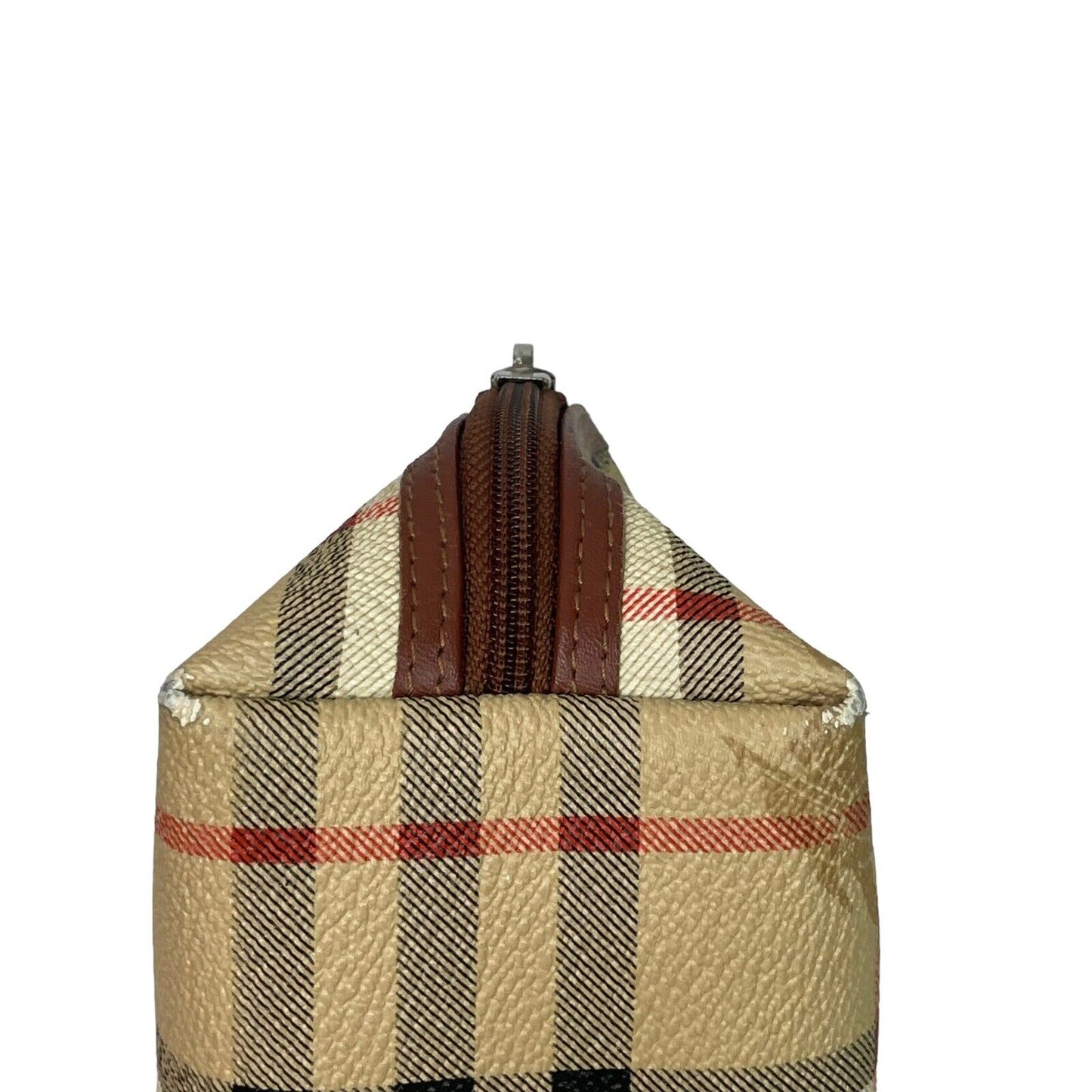 Vintage 80’s Burberry Nova Check Clutch Toiletry Bag