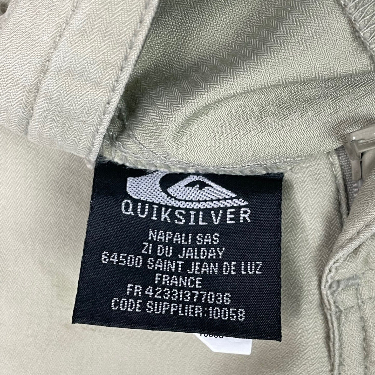 00’s Quicksilver Cargo Shorts Beige Mens Small