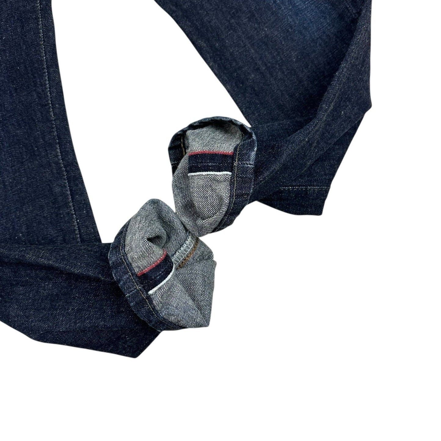 Edwin ED33M Raw Indigo Denim Jeans 30w 30l Made In Japan Slim Fit