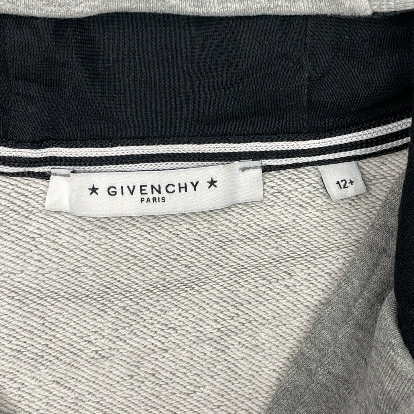 Givenchy Logo Hoodie Grey Junior Age 12