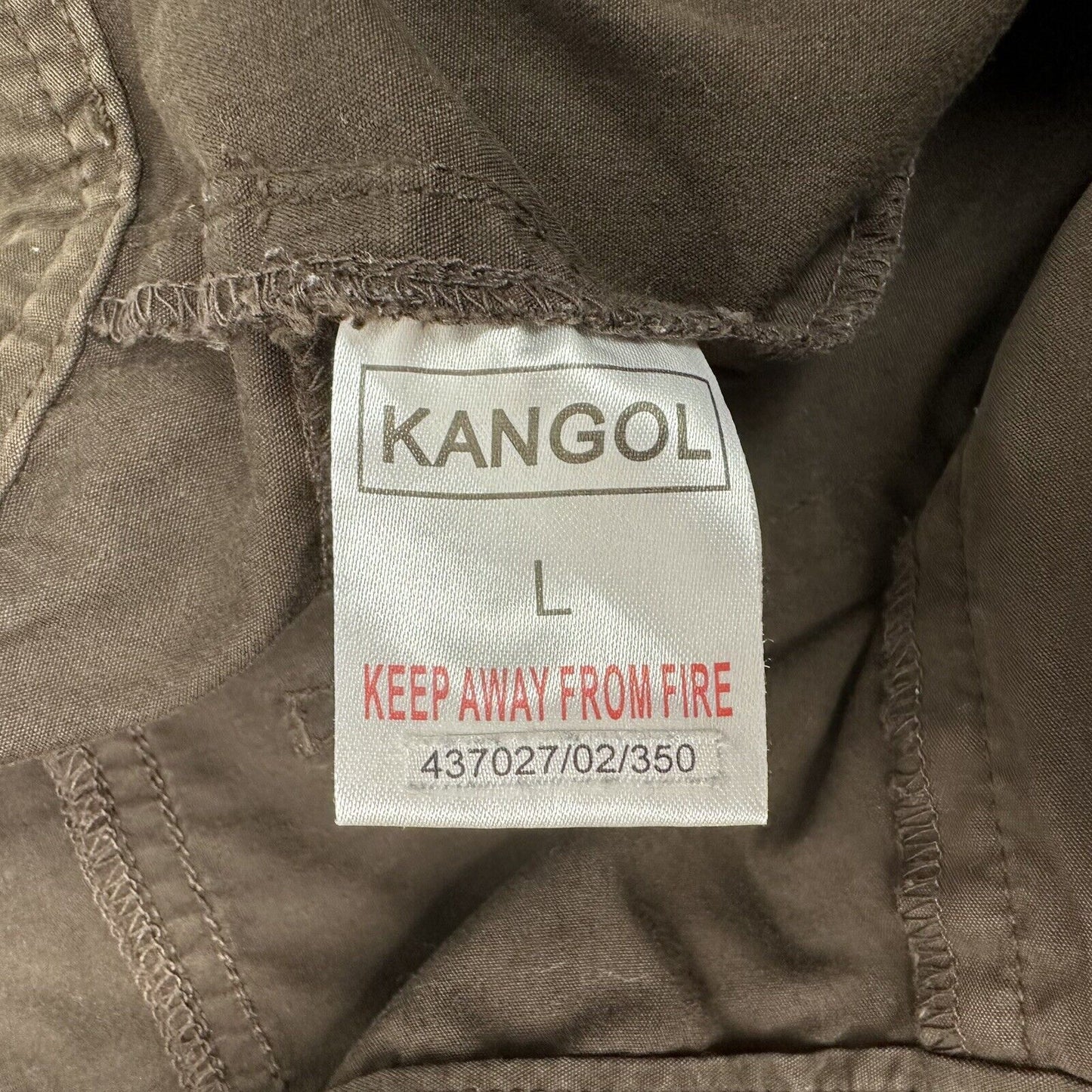 Vintage Kangol Cargo Shorts Brown Mens Large