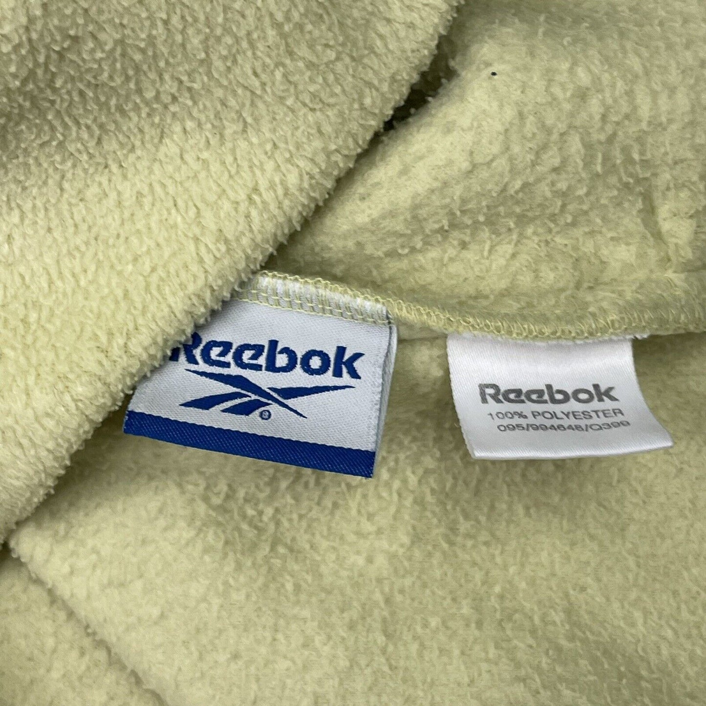 Vintage Reebok Fleece Lime Green Mens Large 90’s Sportswear