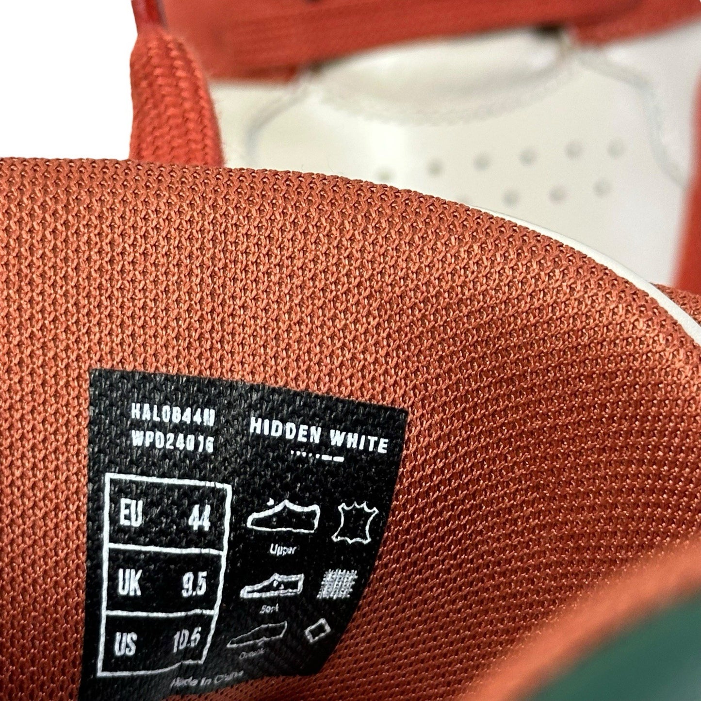 Hidden White Halo Sneaker Burnt Orange EU44 UK9.5 US10.5