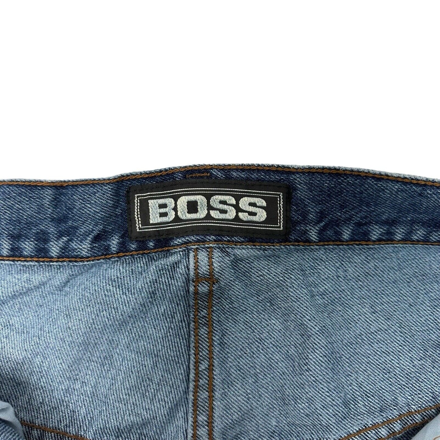 80’s Vintage Boss Carpenter Jeans Blue Mens 32w 32l Made In USA Talon Zipper