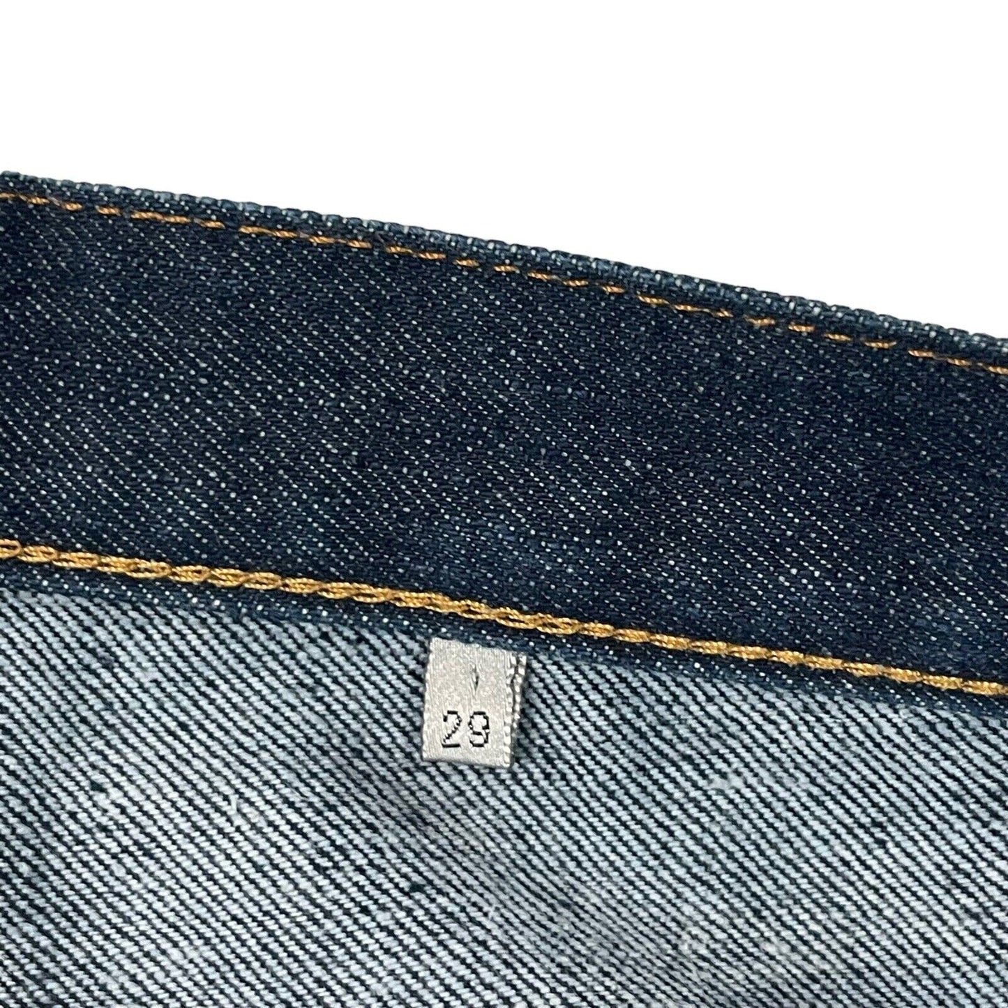 00’s Dior Skinny Jeans Mens 29w 31l Indigo Blue Denim Made In Italy