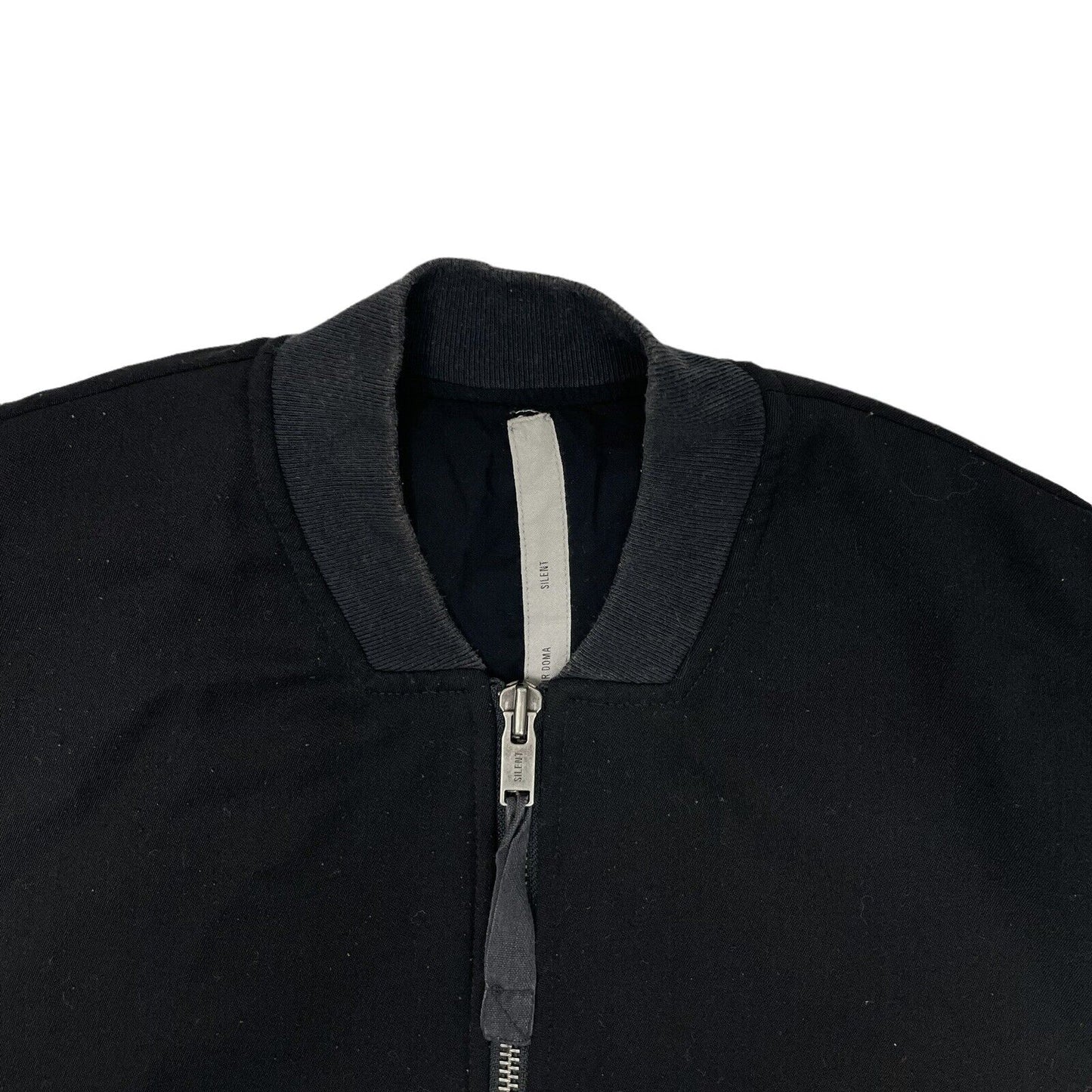 Damir Doma Silent Bomber Jacket Men’s Medium Black Wool Made In Italy