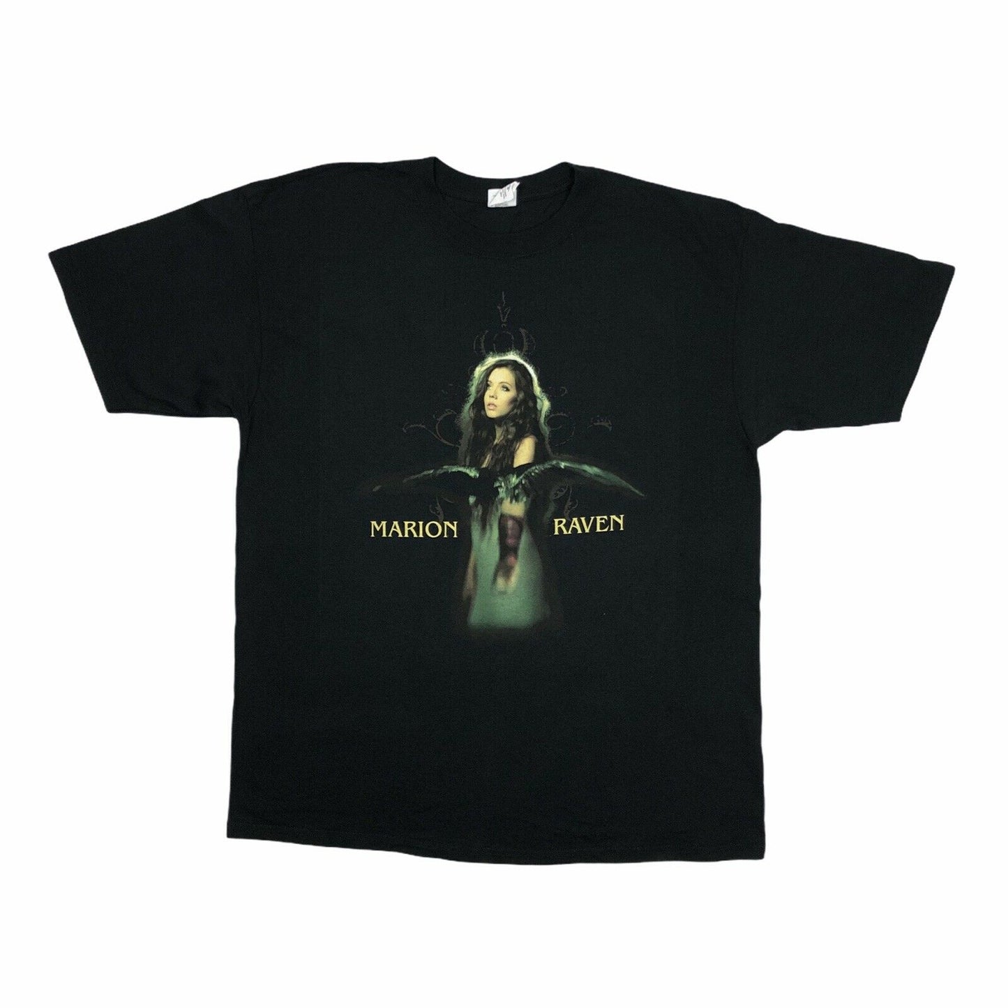 2007 Marion Raven T-Shirt Anvil Black Mens XL