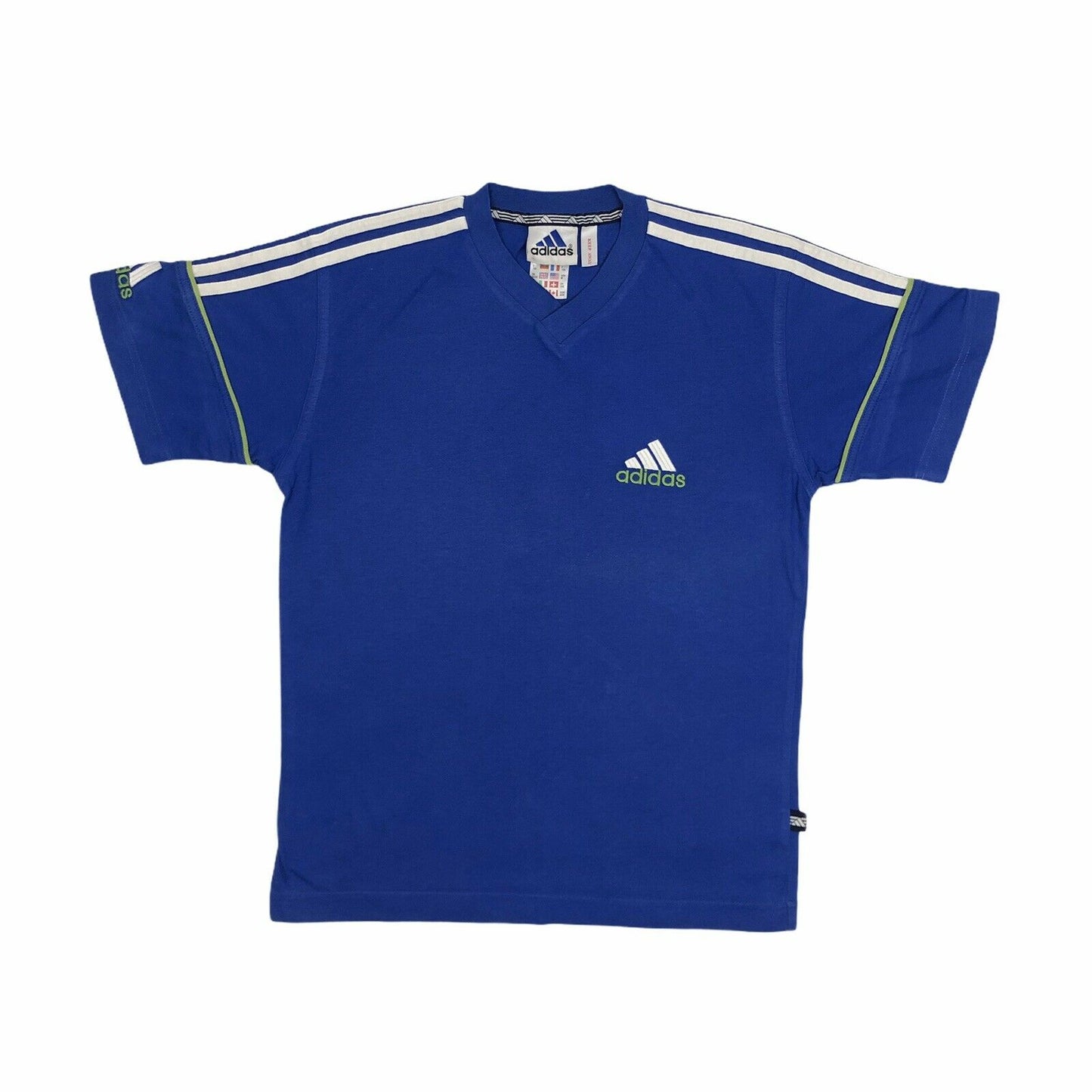 Vintage Adidas Blue T-Shirt 90’s Sportswear Men’s XS