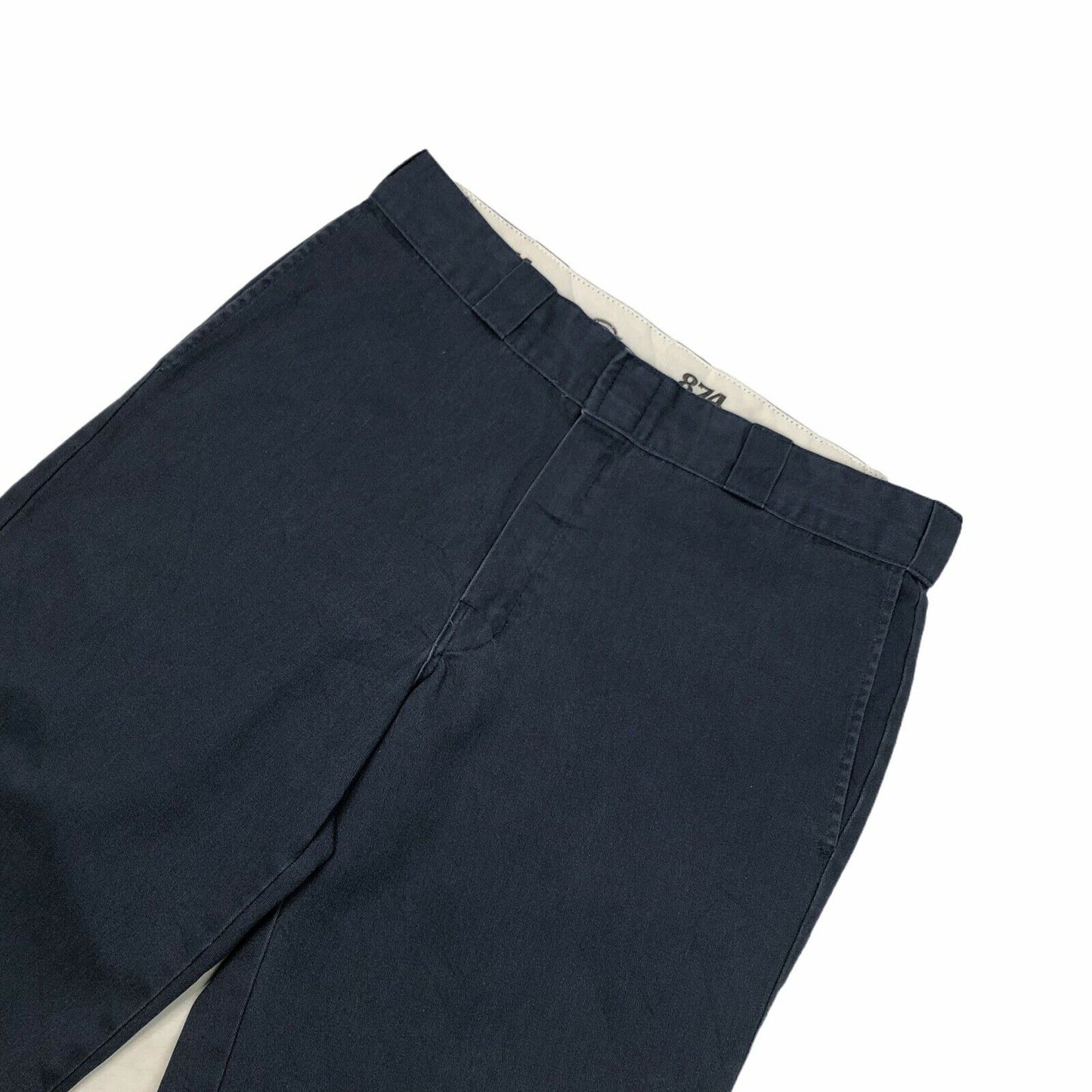 Vintage Dickies 874 Chino Trouser Mens 34w 24l Navy Blue