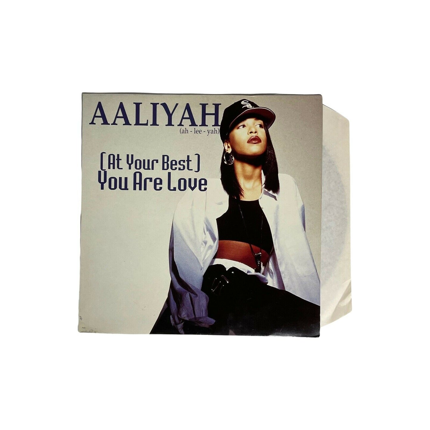 1994 Aaliyah At Your Best You Are Love Promo Vinyl Single U.K. Exclusive