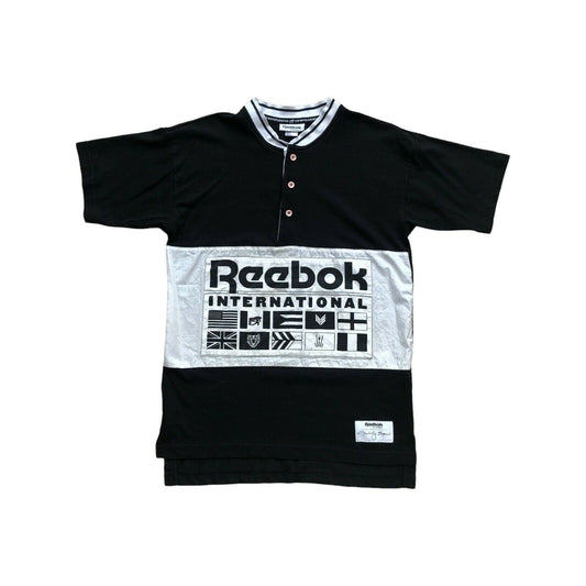 AW14 Reebok x Melody Ehsani T-Shirt Black And White Womens Small