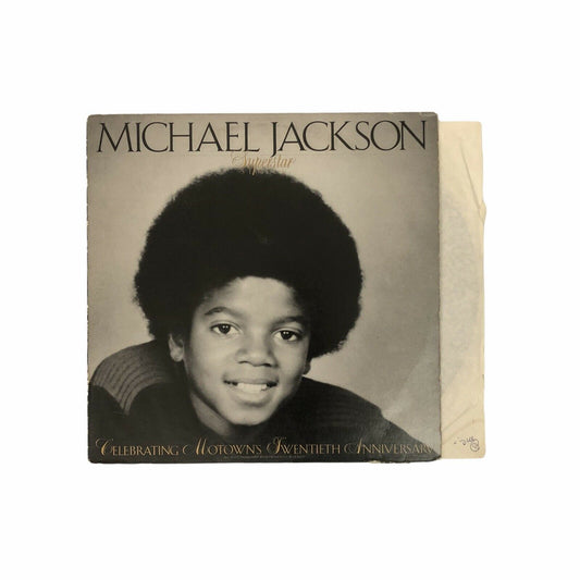 1980 Michael Jackson Superstar Vinyl Motown 20th Anniversary 1 Disc