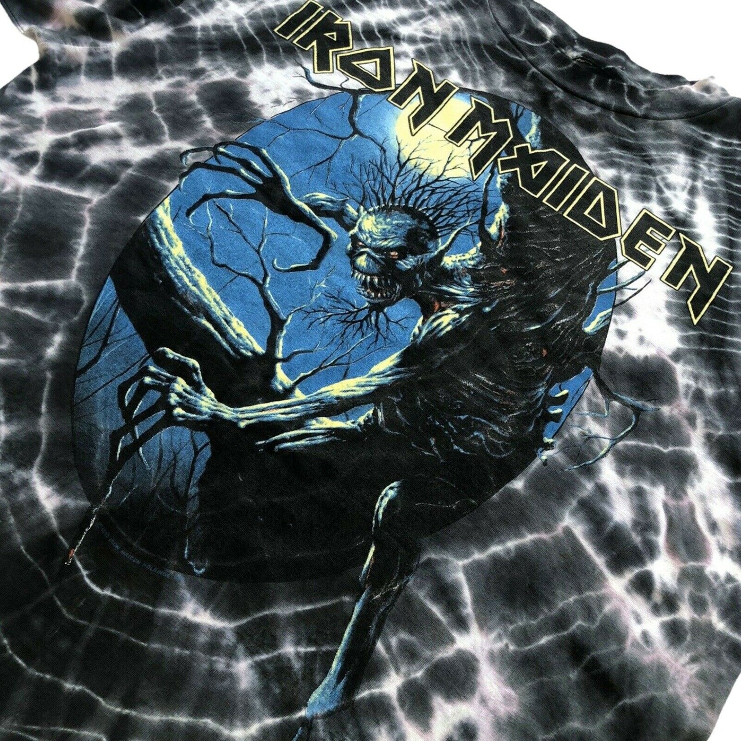 Vintage 1992 Iron Maiden Fear of the Dark T-Shirt Single Stitch Mens Large