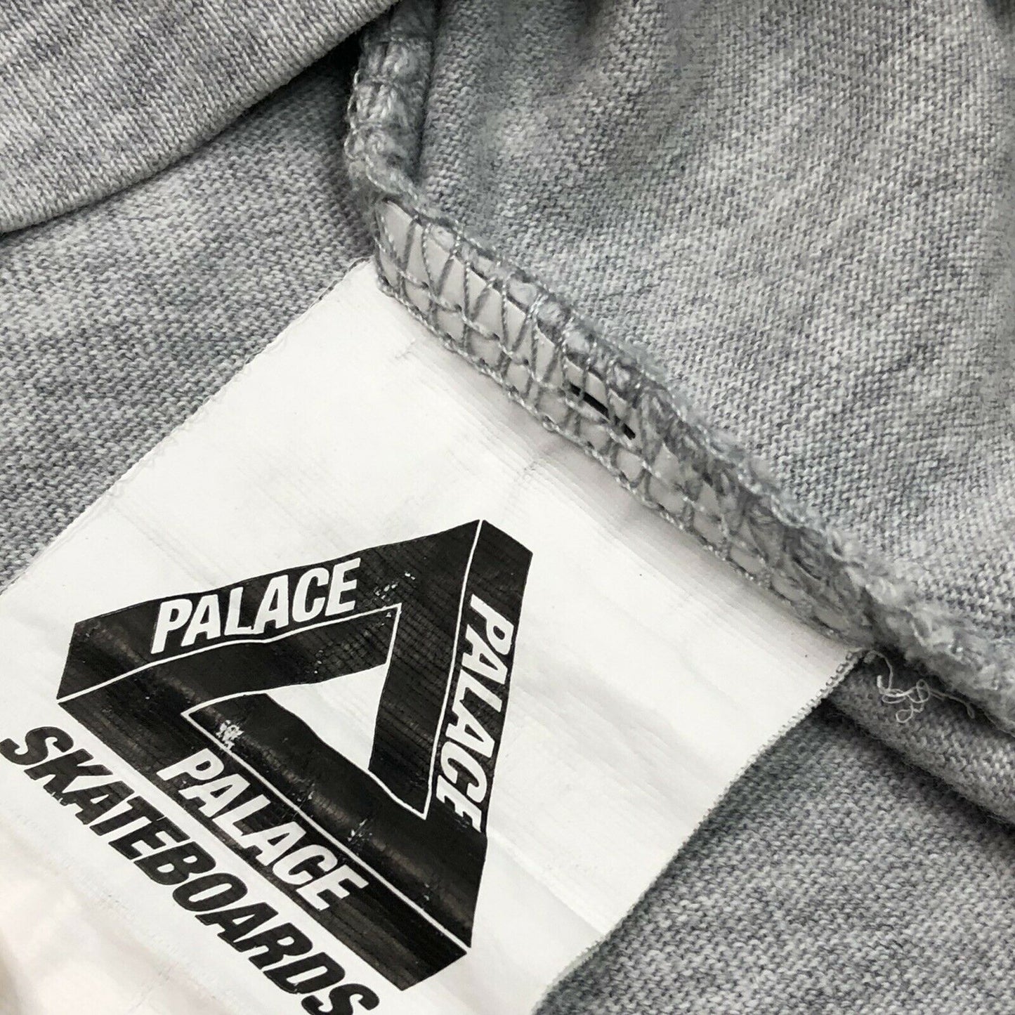 Palace Nasal T-Shirt Grey Mens Small Graphic Print Skatewear Streetwear