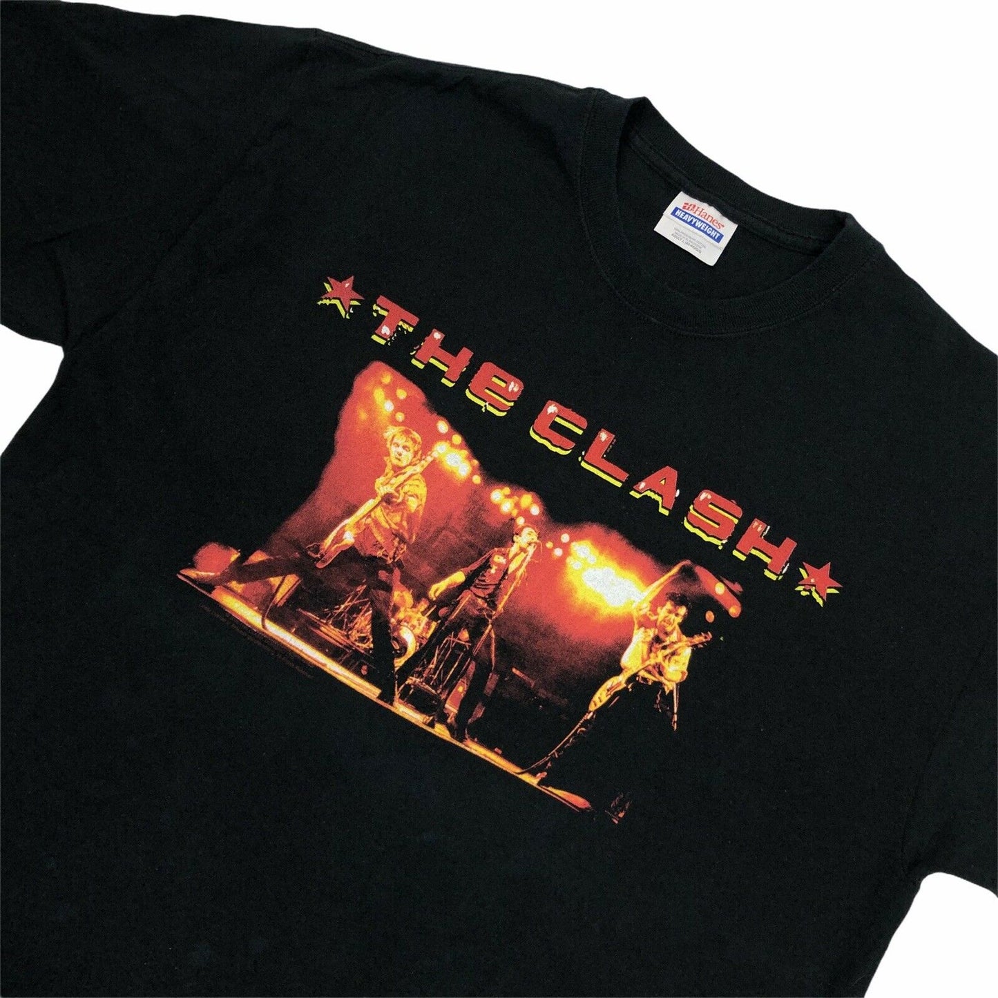 2006 The Clash Hanes T-Shirt Mens Large Black