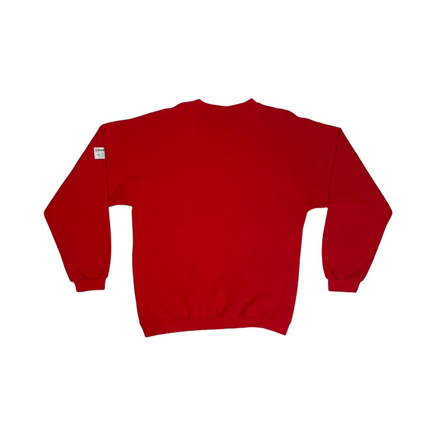 Eisenegger Crew Neck Jumper Red Mens Medium