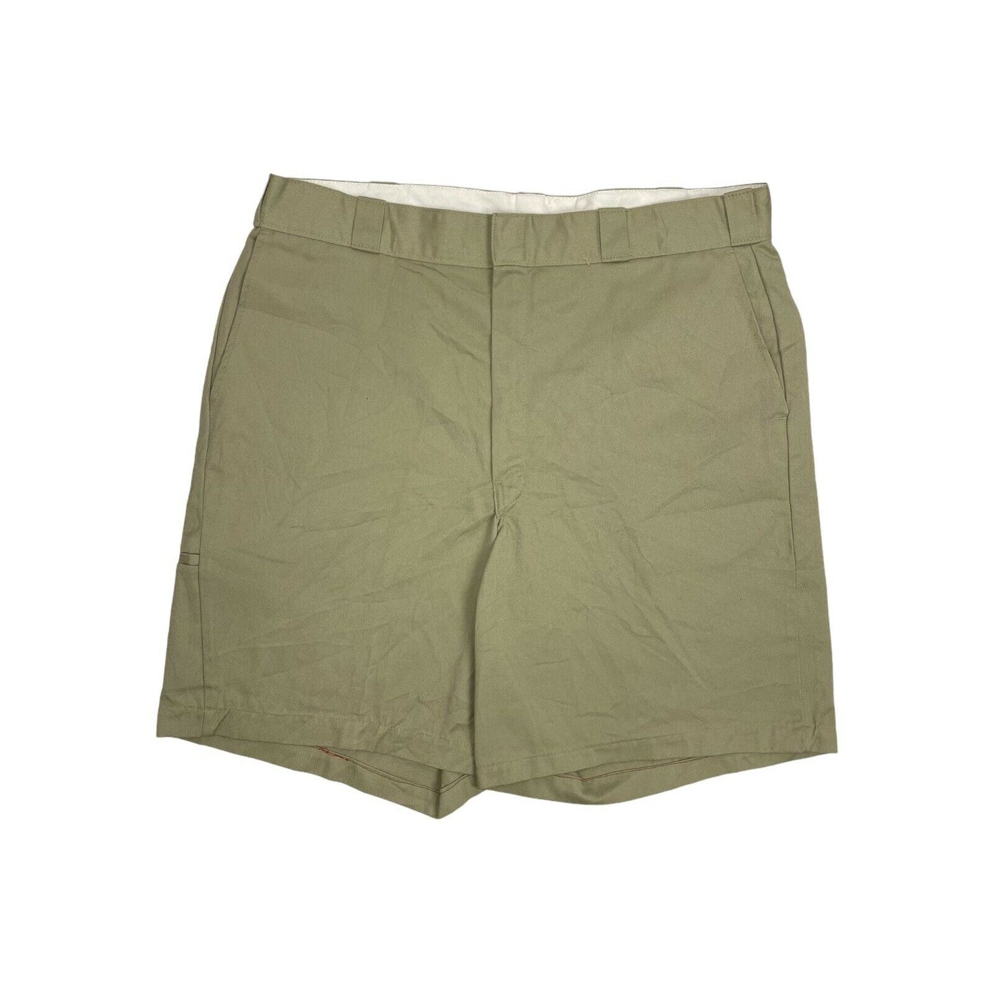 y2k Dickies Chino Shorts Beige Khaki Mens 40w