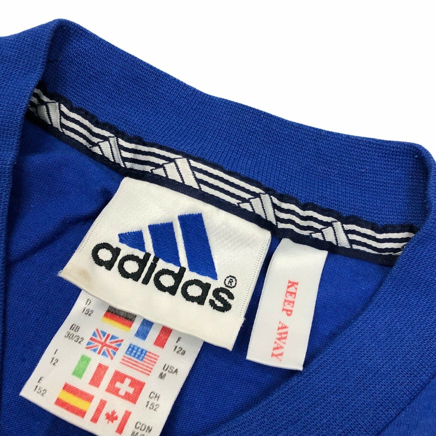 Vintage Adidas Blue T-Shirt 90’s Sportswear Men’s XS