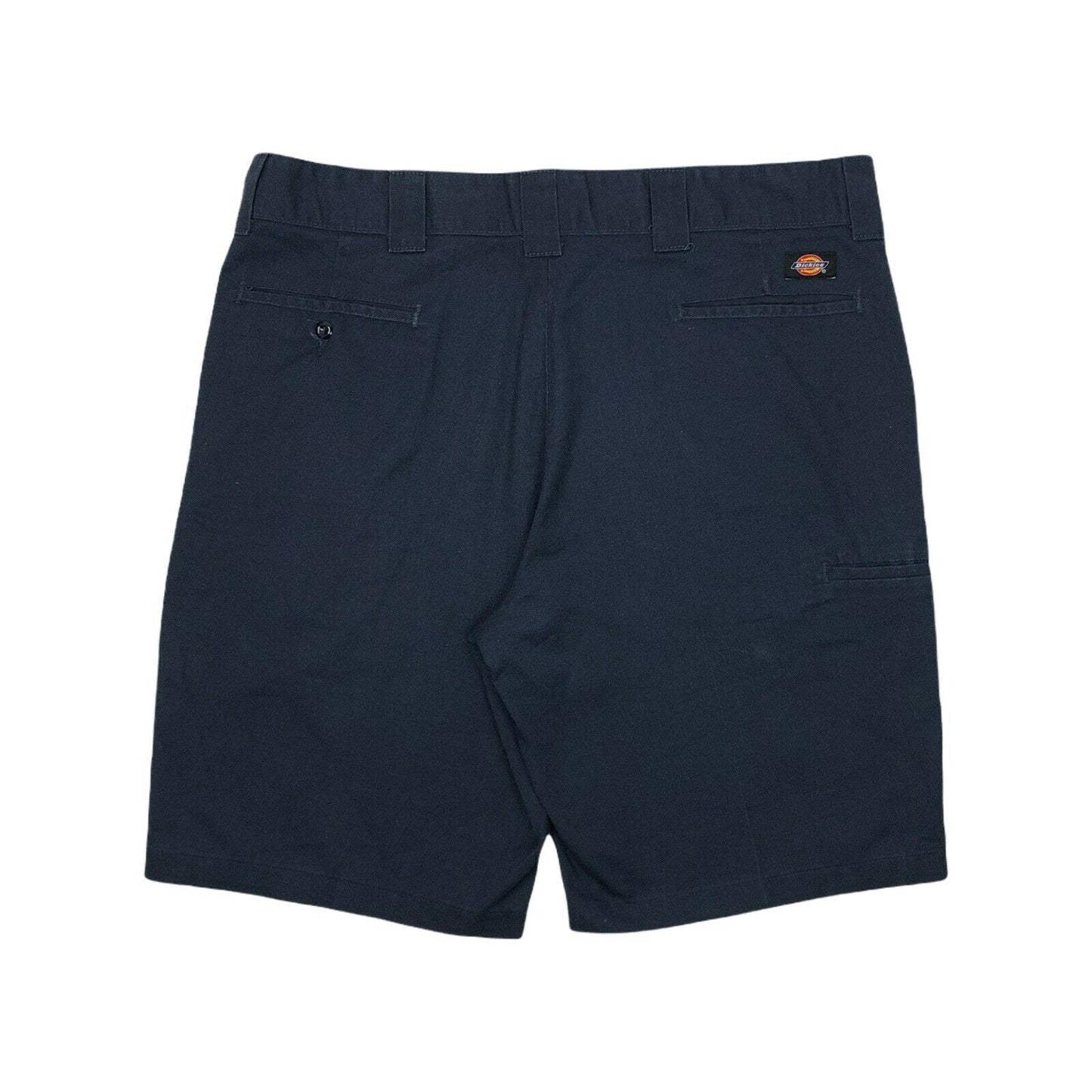 y2k Dickies Chino Shorts Navy Blue Mens 38w