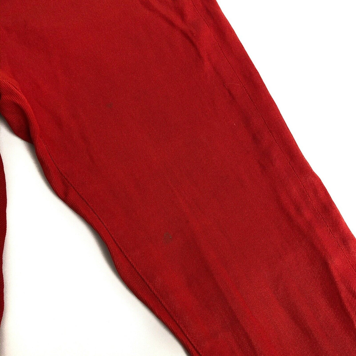 Helmut Lang Low Rise Red Trouser Made In USA 28w-30w