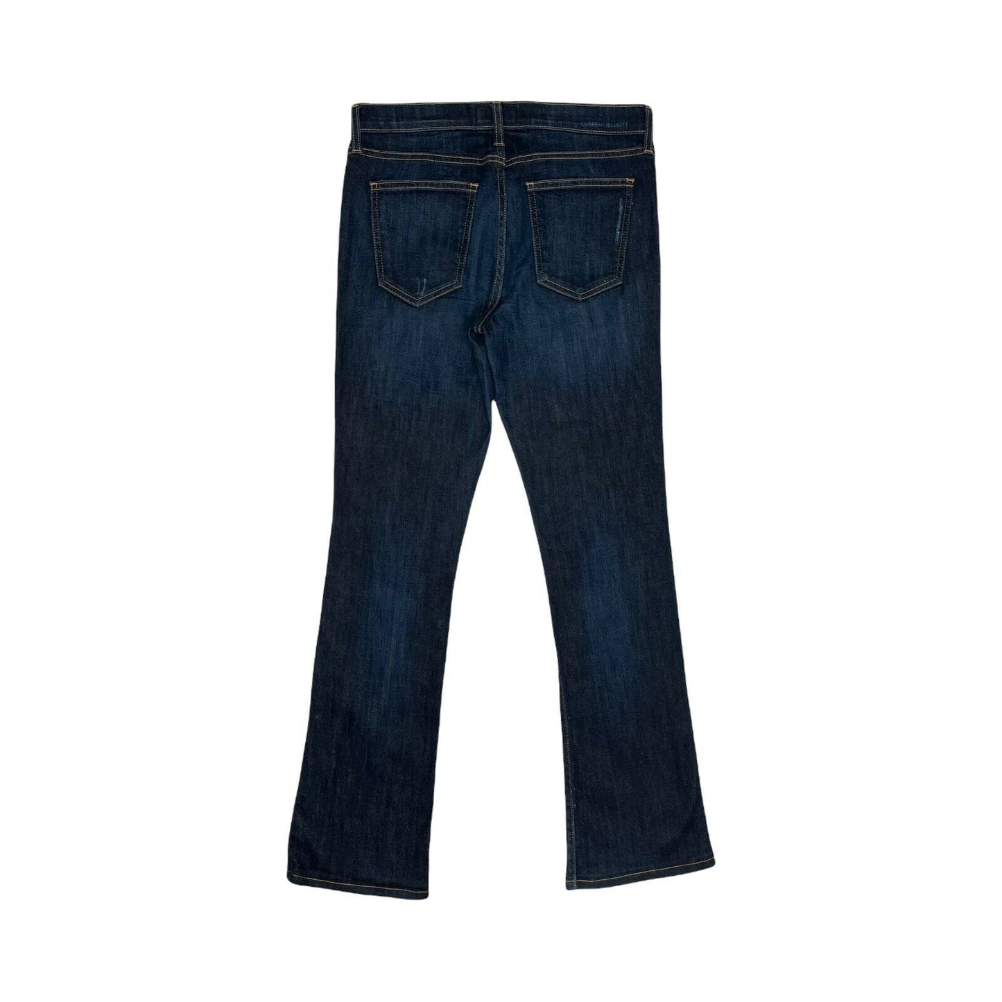 Current Elliot Jeans Made In USA Skinny Boot Richmond Dark Blue Denim Bootcut