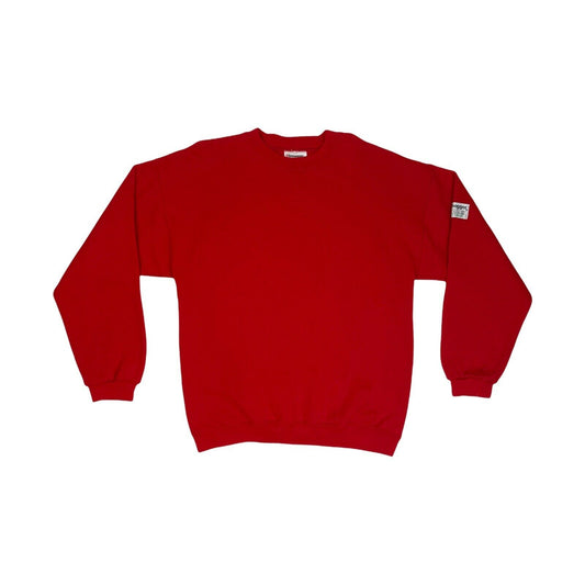 Eisenegger Crew Neck Jumper Red Mens Medium