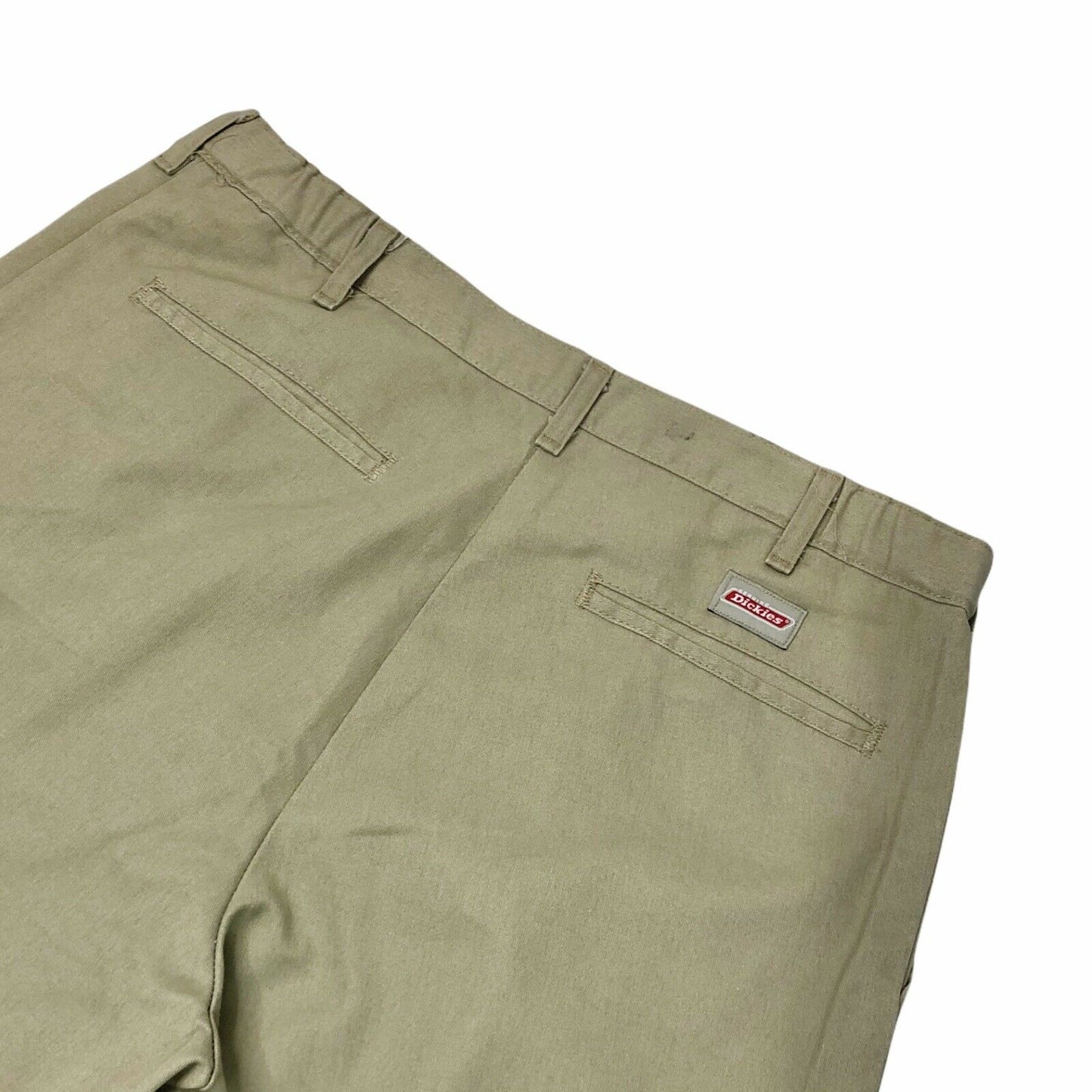 Vintage Dickies Pleated Trousers 34w 25l Beige