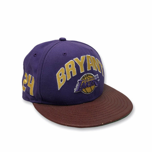 Lakers Kobe Bryant NBA New Era Cap Purple Yellow And Brown 6 7/8