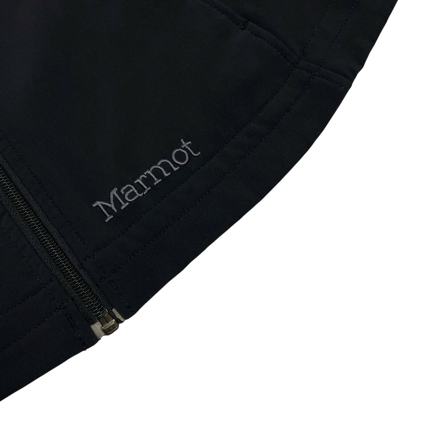 Marmot Furlong Jacket Womens Medium Black With Fur Hood