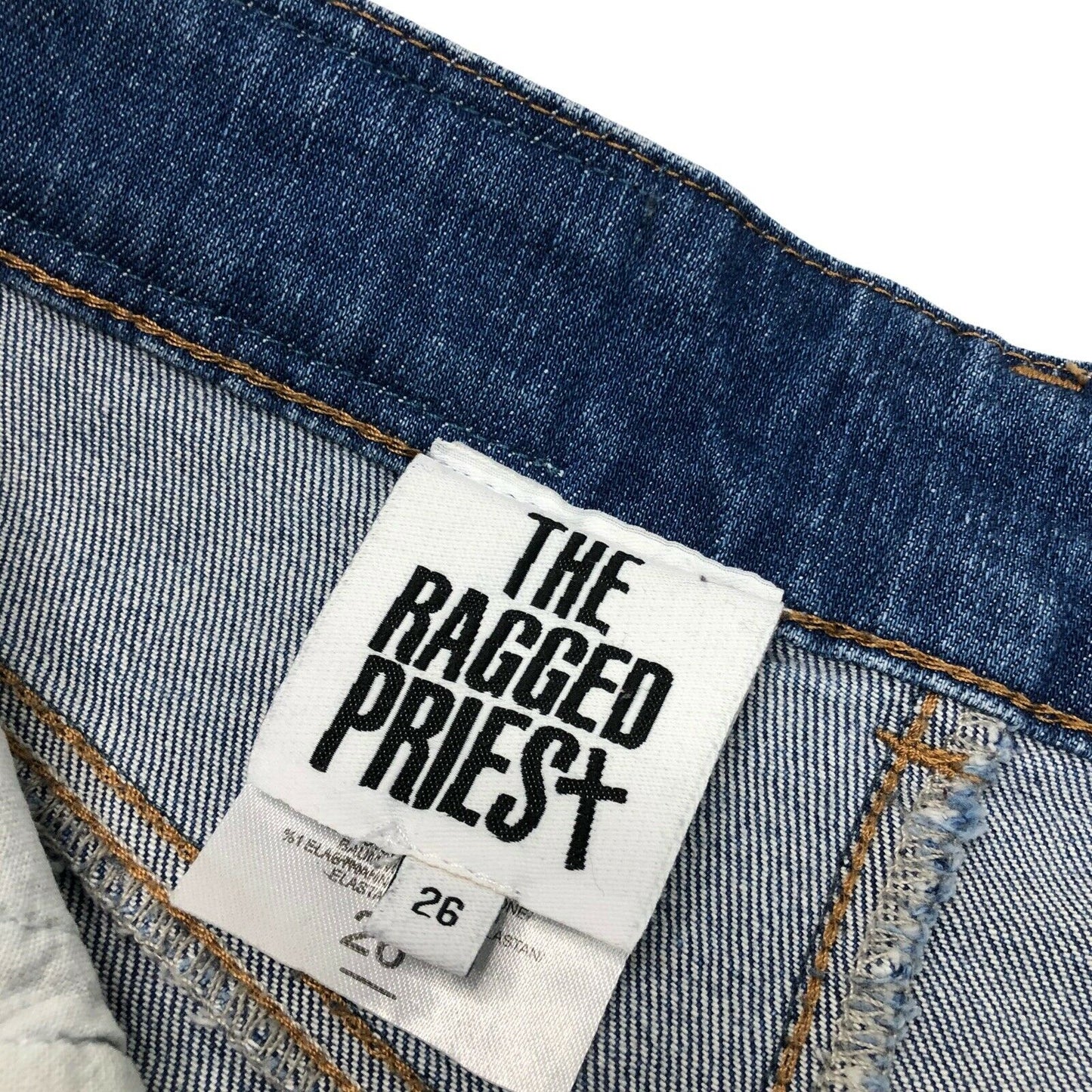 The Ragged Priest Distressed Denim Skinny Jeans 26w 30l