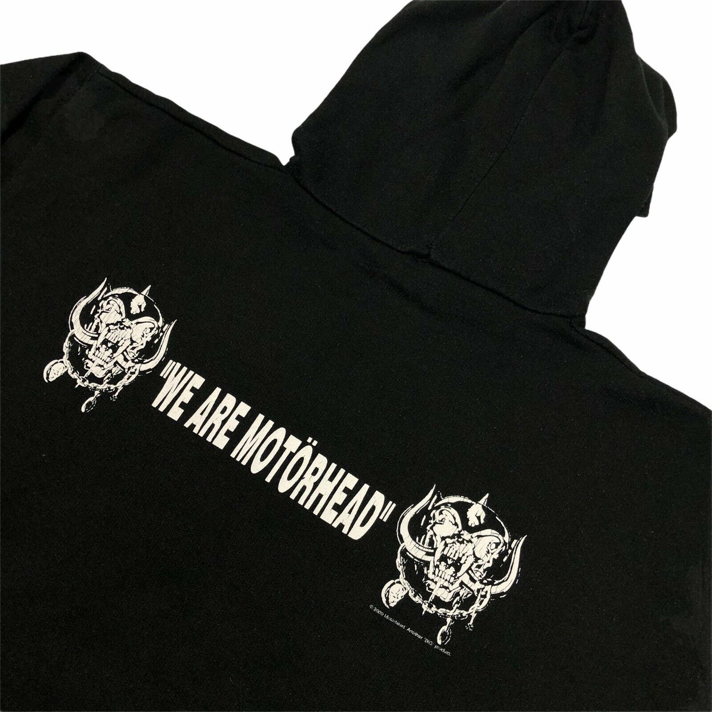 Vintage Motorhead 2000 Hoodie Men’s Small Front And Back Print