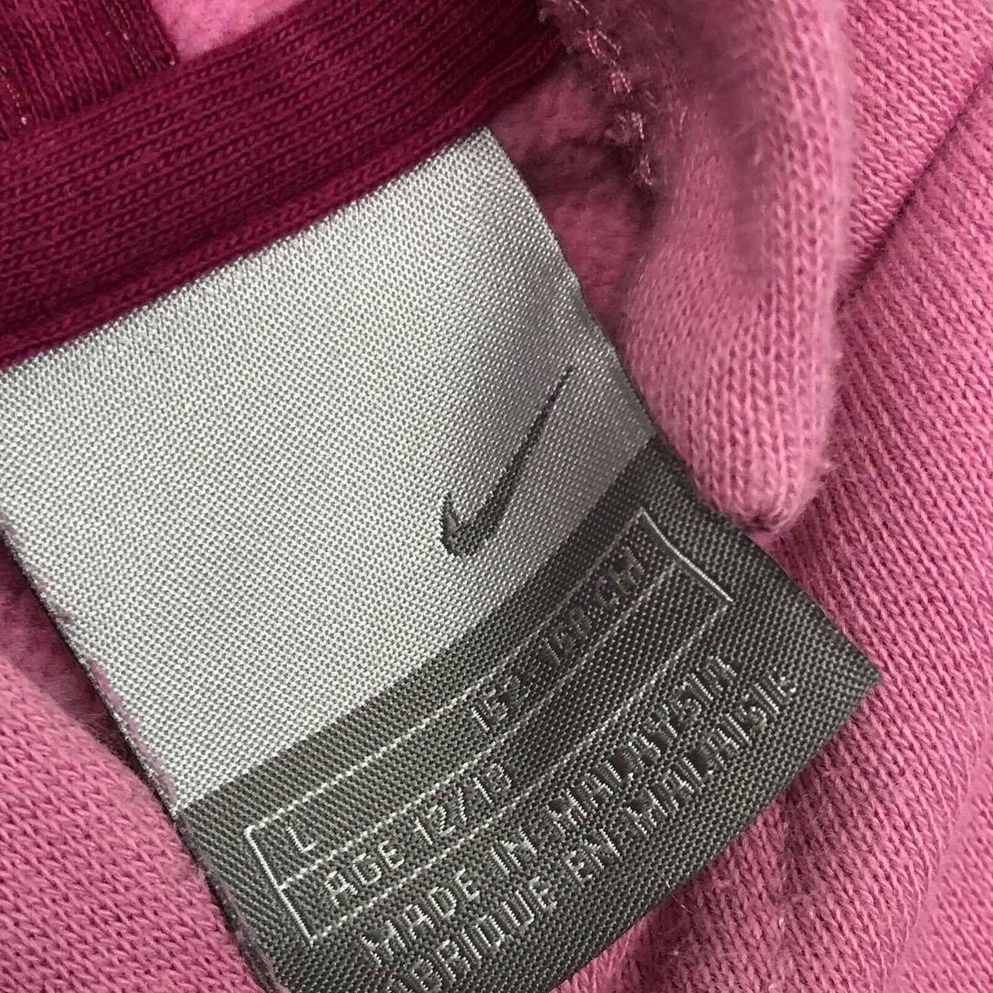 y2k Nike Pullover Hoodie Women’s Small Pink