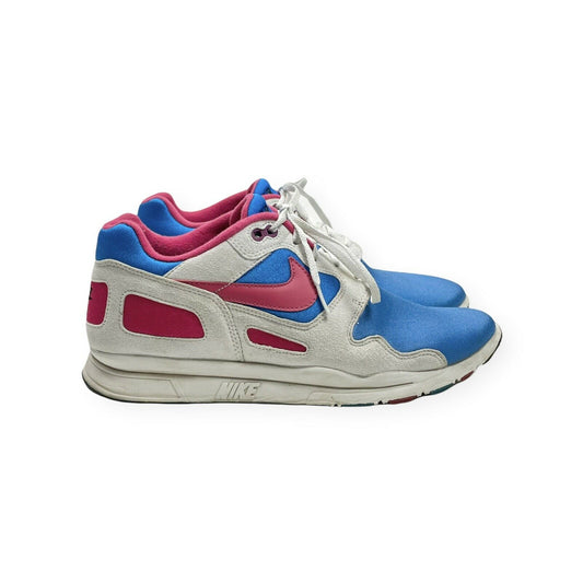 Nike Air Flow 2011 Voltage Cherry UK9 US10 Blue White And Pink