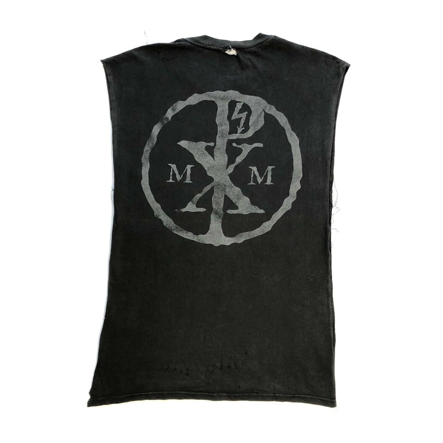 Vintage 1997 Marilyn Manson Cut Off Vest Antichrist Superstar Mens Slim Large