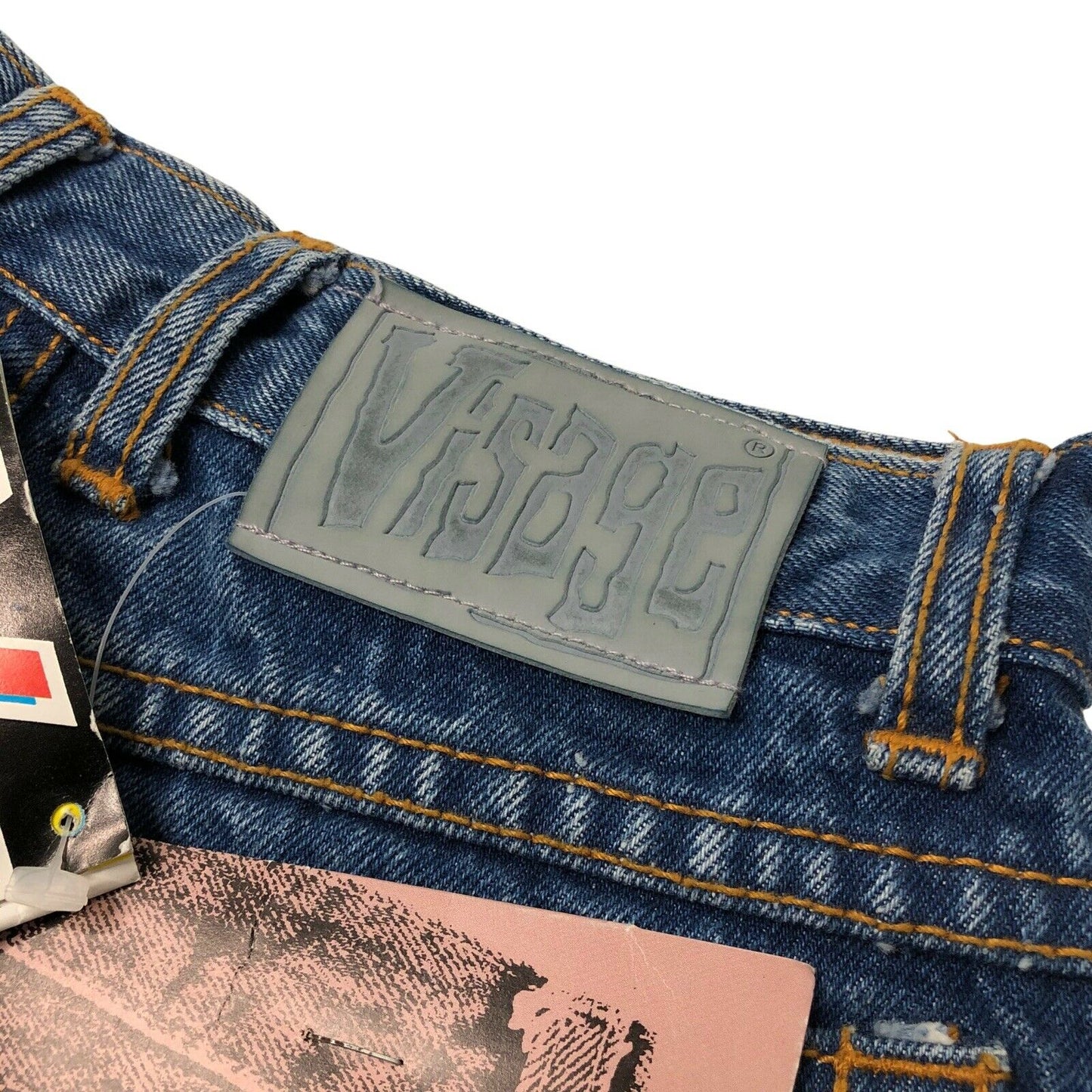 Vintage Visage Rita 80’s Denim Jeans Made In Hong Kong 25w 33l