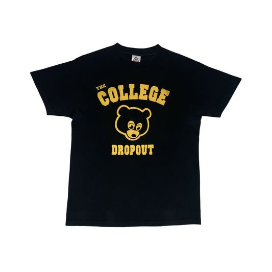 Vintage Kanye West College Dropout Bootleg T-Shirt Black Mens Medium Alstyle