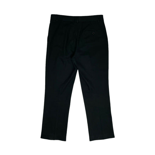 Miu Miu Straight Leg Trousers Black 31w 28l Made In Italy